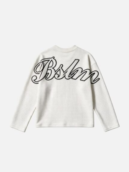 blanked knit chalk
