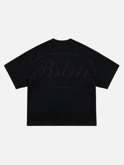 blanked tee charcoal
