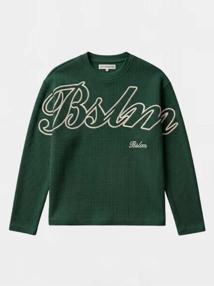 bslm Green sweatshirt