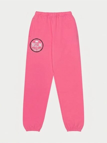 pink sweat pants