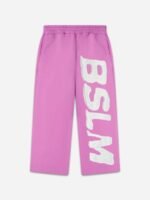 bslm patched sweatpants rose