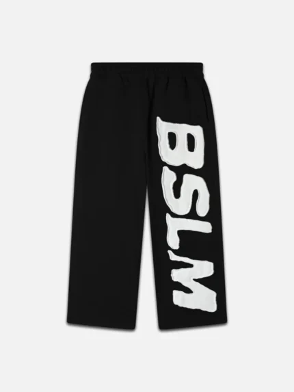 PATCHED SWEATPANTS CHARCOAL