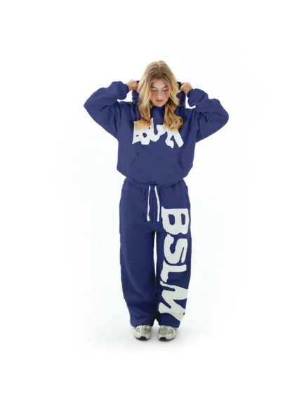 PATCHED SWEATPANTS NAVY